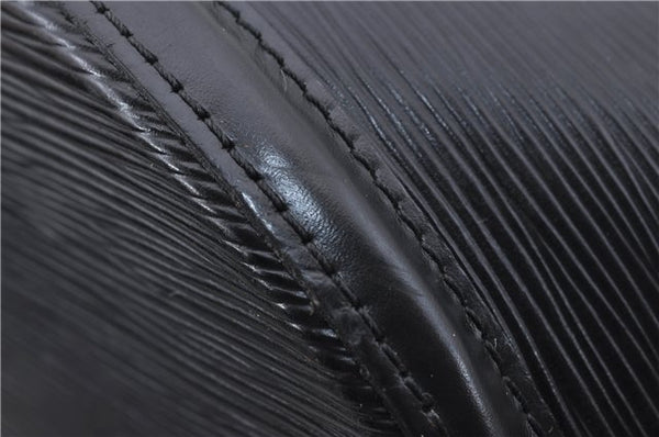 Auth Louis Vuitton Epi Saint Jacques Shopping Shoulder Bag Black M52262 LV 6690D