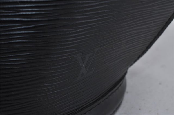 Auth Louis Vuitton Epi Saint Jacques Shopping Shoulder Bag Black M52262 LV 6690D