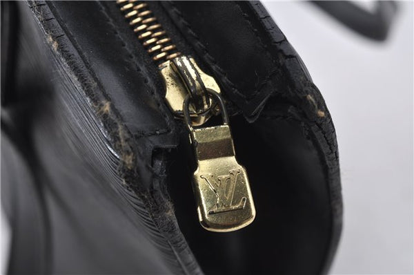 Auth Louis Vuitton Epi Saint Jacques Shopping Shoulder Bag Black M52262 LV 6690D