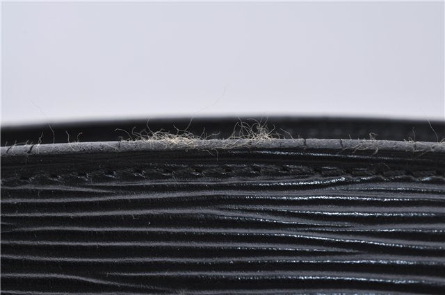 Auth Louis Vuitton Epi Saint Jacques Shopping Shoulder Bag Black M52262 LV 6690D