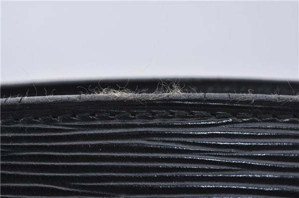 Auth Louis Vuitton Epi Saint Jacques Shopping Shoulder Bag Black M52262 LV 6690D