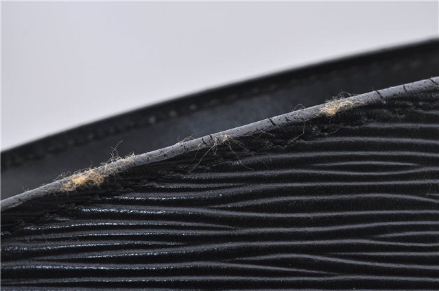 Auth Louis Vuitton Epi Saint Jacques Shopping Shoulder Bag Black M52262 LV 6690D