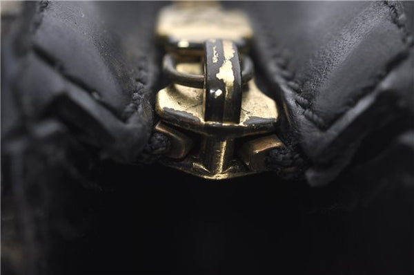 Auth Louis Vuitton Epi Saint Jacques Shopping Shoulder Bag Black M52262 LV 6690D