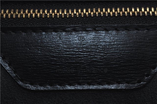 Auth Louis Vuitton Epi Saint Jacques Shopping Shoulder Bag Black M52262 LV 6690D