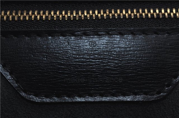 Auth Louis Vuitton Epi Saint Jacques Shopping Shoulder Bag Black M52262 LV 6690D
