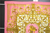 Authentic HERMES Carre 90 Scarf "LES TUILERIES " Silk Pink 6690E