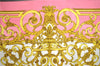 Authentic HERMES Carre 90 Scarf "LES TUILERIES " Silk Pink 6690E