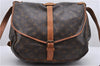 Auth Louis Vuitton Monogram Saumur 35 Shoulder Cross Body Bag M42254 LV 6691D