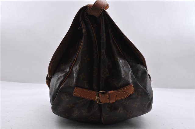 Auth Louis Vuitton Monogram Saumur 35 Shoulder Cross Body Bag M42254 LV 6691D
