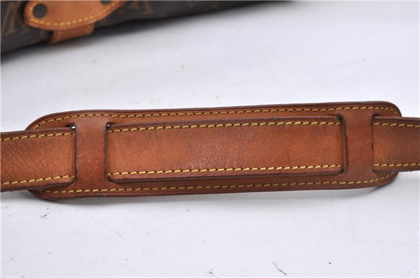 Auth Louis Vuitton Monogram Saumur 35 Shoulder Cross Body Bag M42254 LV 6691D