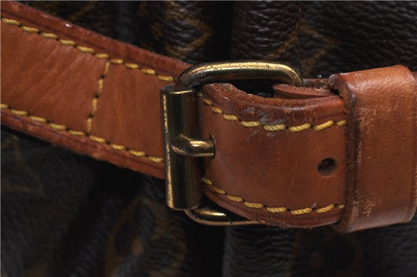 Auth Louis Vuitton Monogram Saumur 35 Shoulder Cross Body Bag M42254 LV 6691D