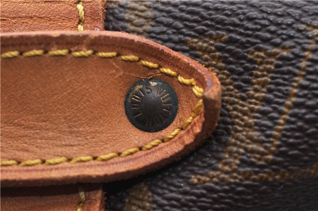 Auth Louis Vuitton Monogram Saumur 35 Shoulder Cross Body Bag M42254 LV 6691D