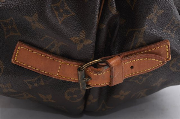 Auth Louis Vuitton Monogram Saumur 35 Shoulder Cross Body Bag M42254 LV 6691D