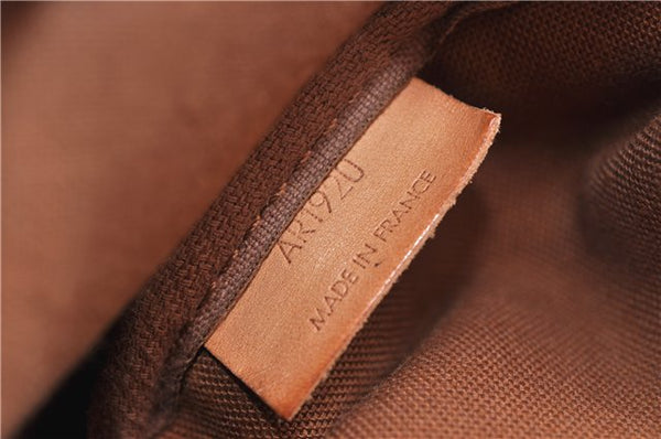 Auth Louis Vuitton Monogram Saumur 35 Shoulder Cross Body Bag M42254 LV 6691D