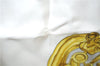 Authentic HERMES Carre 90 Scarf "LES CAVALIERS D'OR " Silk Pink Box 6691E