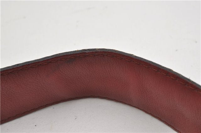 Authentic GUCCI Sukey Shoulder Bag GG Canvas Leather 232955 Brown 6691F