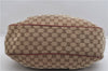 Authentic GUCCI Sukey Shoulder Bag GG Canvas Leather 232955 Brown 6691F