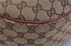 Authentic GUCCI Sukey Shoulder Bag GG Canvas Leather 232955 Brown 6691F