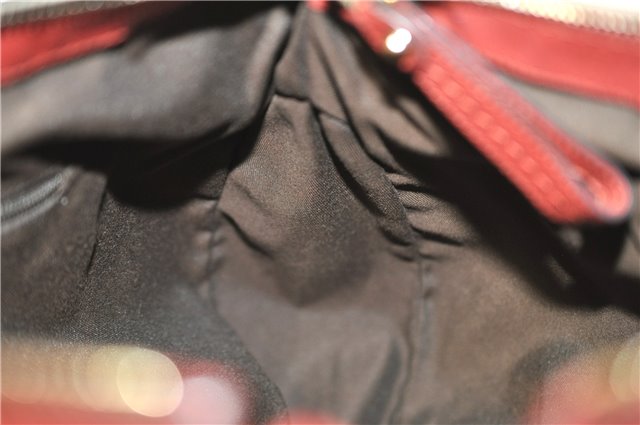 Authentic GUCCI Sukey Shoulder Bag GG Canvas Leather 232955 Brown 6691F