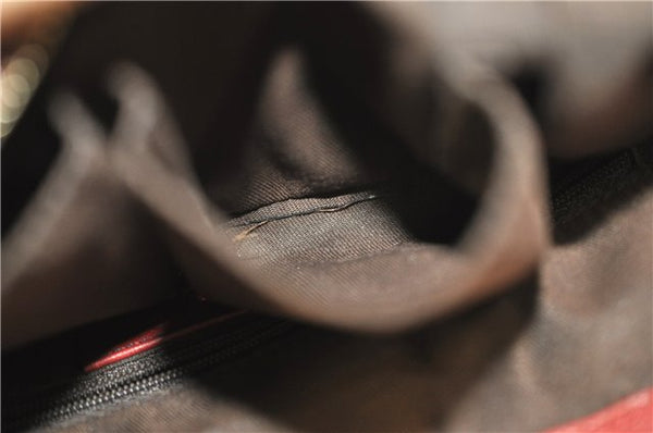 Authentic GUCCI Sukey Shoulder Bag GG Canvas Leather 232955 Brown 6691F