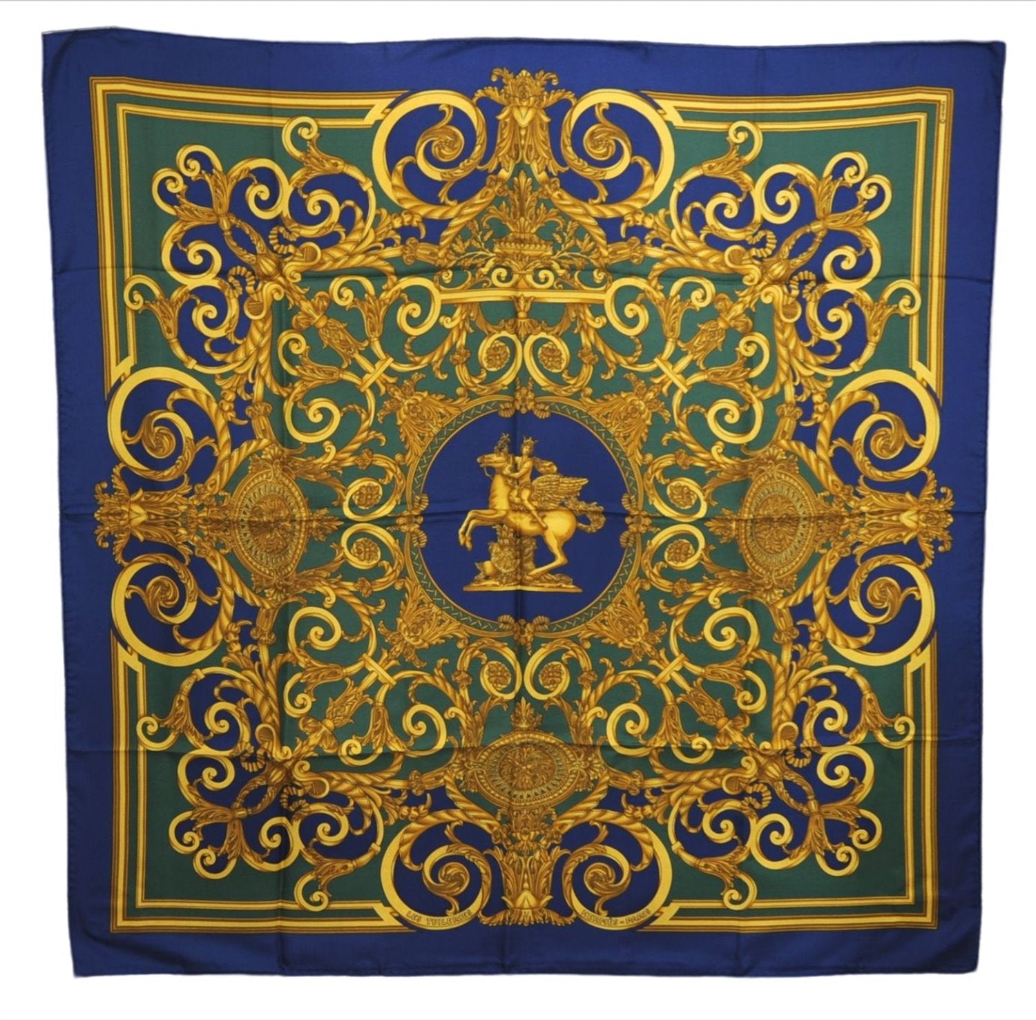 Authentic HERMES Carre 90 Scarf 