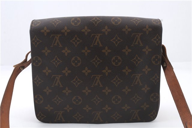 Auth LOUIS VUITTON Monogram Cartouchiere GM Shoulder Cross Bag M51252 LV 6693C