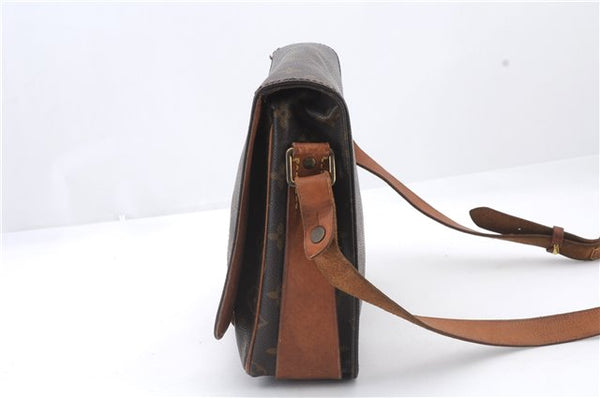 Auth LOUIS VUITTON Monogram Cartouchiere GM Shoulder Cross Bag M51252 LV 6693C
