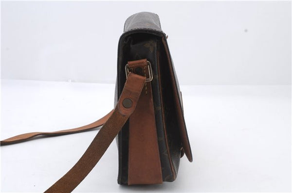 Auth LOUIS VUITTON Monogram Cartouchiere GM Shoulder Cross Bag M51252 LV 6693C