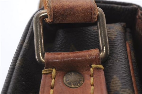 Auth LOUIS VUITTON Monogram Cartouchiere GM Shoulder Cross Bag M51252 LV 6693C