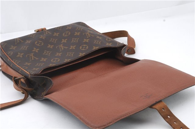 Auth LOUIS VUITTON Monogram Cartouchiere GM Shoulder Cross Bag M51252 LV 6693C