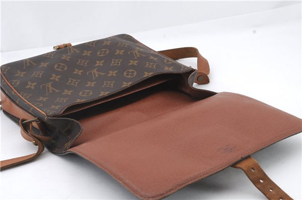 Auth LOUIS VUITTON Monogram Cartouchiere GM Shoulder Cross Bag M51252 LV 6693C