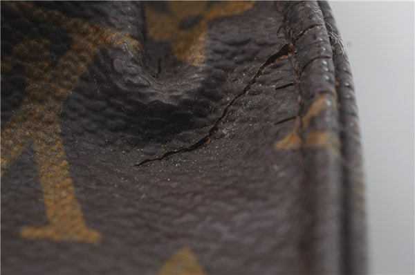 Auth LOUIS VUITTON Monogram Cartouchiere GM Shoulder Cross Bag M51252 LV 6693C