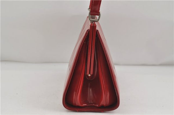 Authentic GUCCI Vintage Shoulder Hand Bag Purse Leather Red 6694D