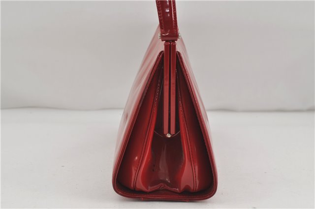 Authentic GUCCI Vintage Shoulder Hand Bag Purse Leather Red 6694D