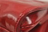 Authentic GUCCI Vintage Shoulder Hand Bag Purse Leather Red 6694D