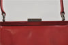 Authentic GUCCI Vintage Shoulder Hand Bag Purse Leather Red 6694D