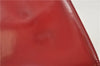 Authentic GUCCI Vintage Shoulder Hand Bag Purse Leather Red 6694D