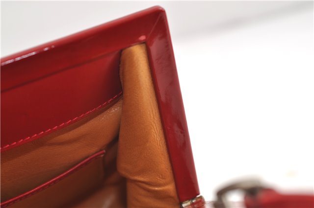 Authentic GUCCI Vintage Shoulder Hand Bag Purse Leather Red 6694D