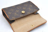 Auth Louis Vuitton Monogram Pochette Florentine Pouch Waist Bag M51855 LV 6695D