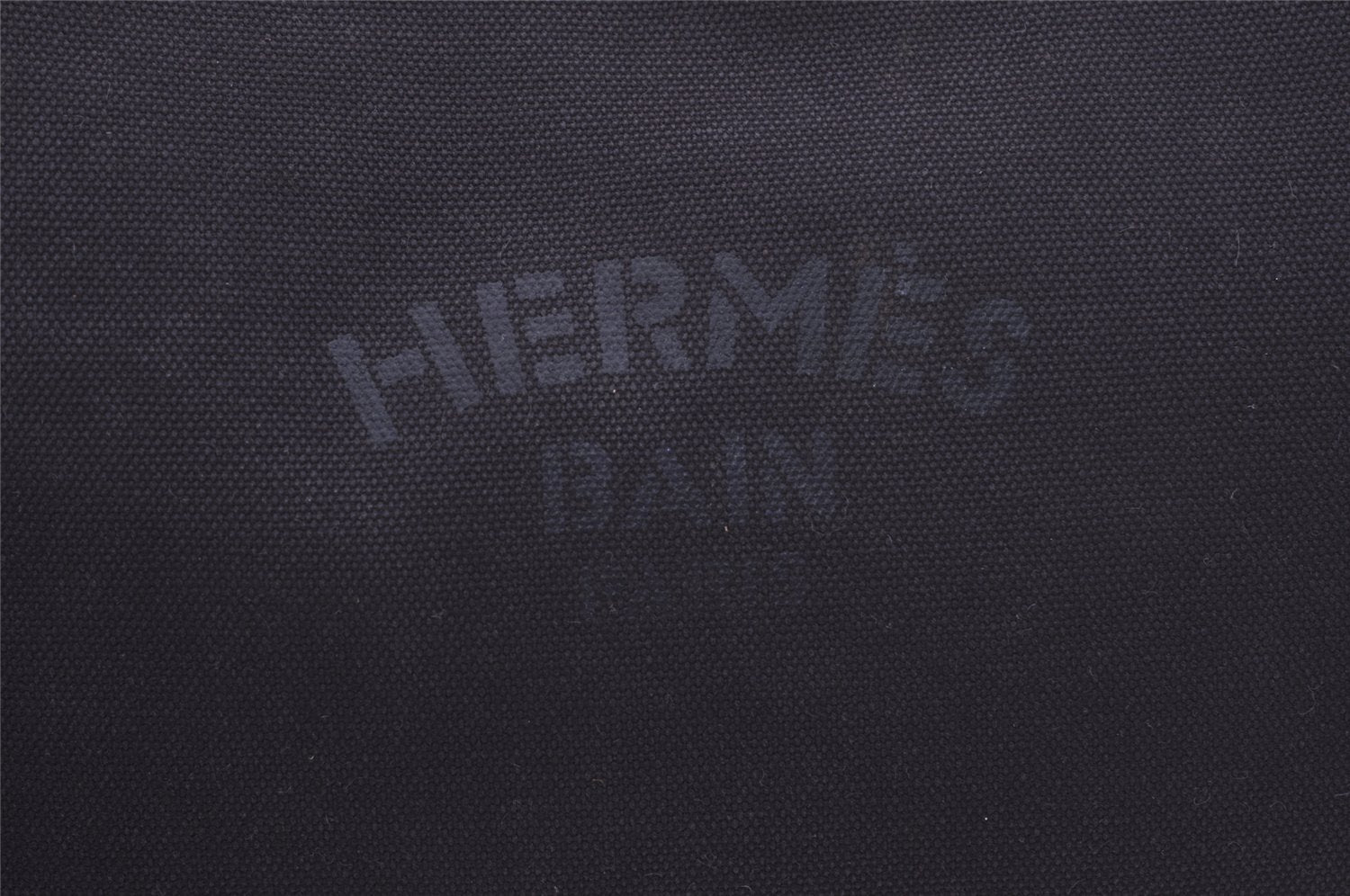 Authentic HERMES Vintage Yachting GM Pouch Purse Canvas Purple 6697I