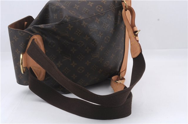 Authentic Louis Vuitton Monogram Montsouris GM Backpack M51135 LV 6698D