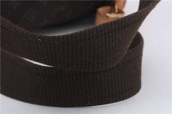 Authentic Louis Vuitton Monogram Montsouris GM Backpack M51135 LV 6698D