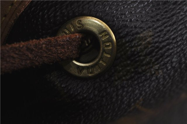 Authentic Louis Vuitton Monogram Montsouris GM Backpack M51135 LV 6698D