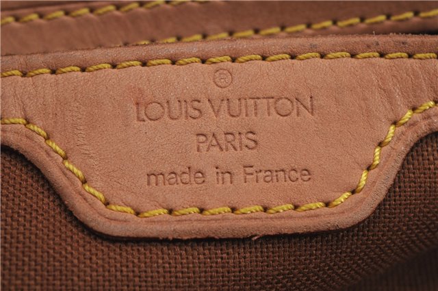 Authentic Louis Vuitton Monogram Montsouris GM Backpack M51135 LV 6698D