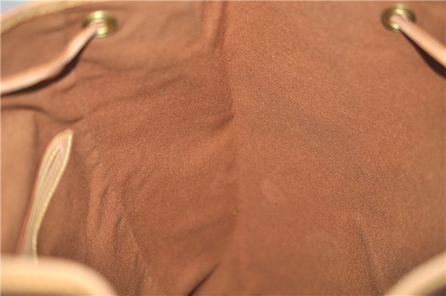 Authentic Louis Vuitton Monogram Montsouris GM Backpack M51135 LV 6698D