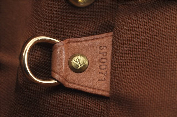 Authentic Louis Vuitton Monogram Montsouris GM Backpack M51135 LV 6698D