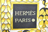 Authentic HERMES Carre 90 Scarf "SCALA" Silk Ivory 6699C