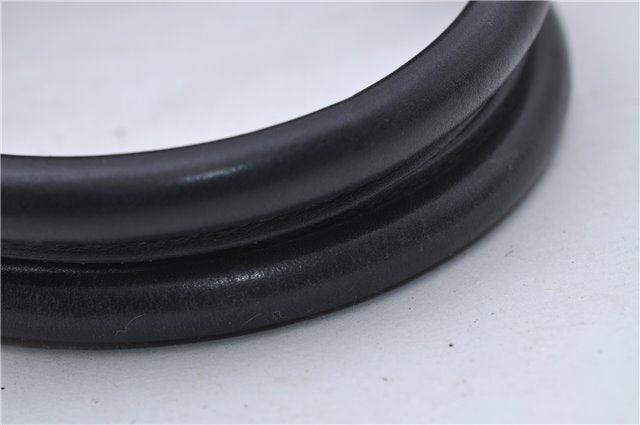 Authentic GUCCI Shoulder Tote Bag Purse GG Canvas Leather 0000855 Black 6699D