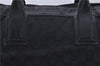 Authentic GUCCI Shoulder Tote Bag Purse GG Canvas Leather 0000855 Black 6699D