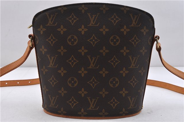 Authentic LOUIS VUITTON Monogram Drouot Shoulder Cross Body Bag M51290 LV 6700C